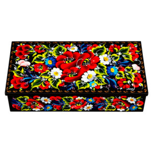Hand Painted Decorative Wooden Lacquer Box