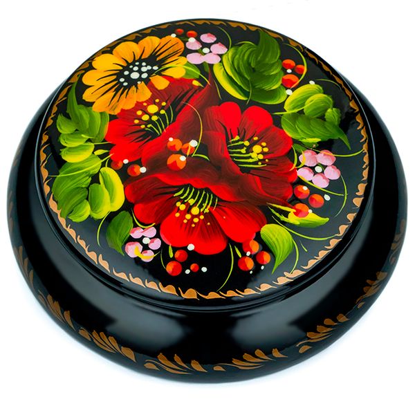 Lacquer box for jewelry and trinkets