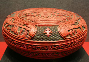 LAOJUNLU Old Tibetan Wooden Tires and Old Lacquer Guqin Fully Hand-Painted Lacquerware Color