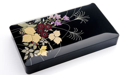 Traditional Lacquer Box Crafted in Japan 
