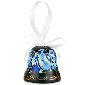 Decorative hand painted bell